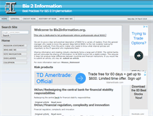 Tablet Screenshot of bis2information.org